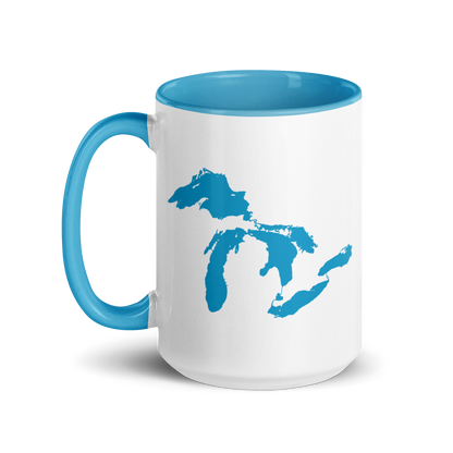 Great Lakes Mug | Color Accent - Blue