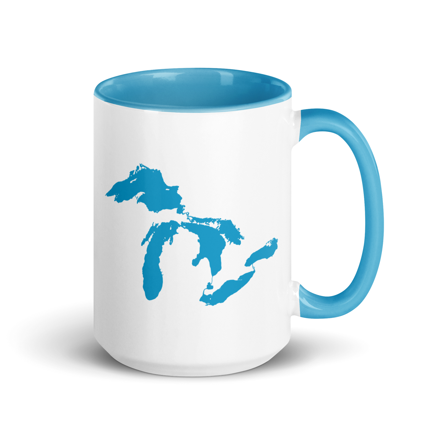 Great Lakes Mug | Color Accent - Blue