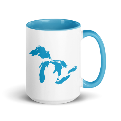 Great Lakes Mug | Color Accent - Blue