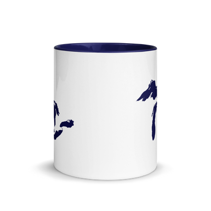 Great Lakes Mug | Color Accent - Dark Blue