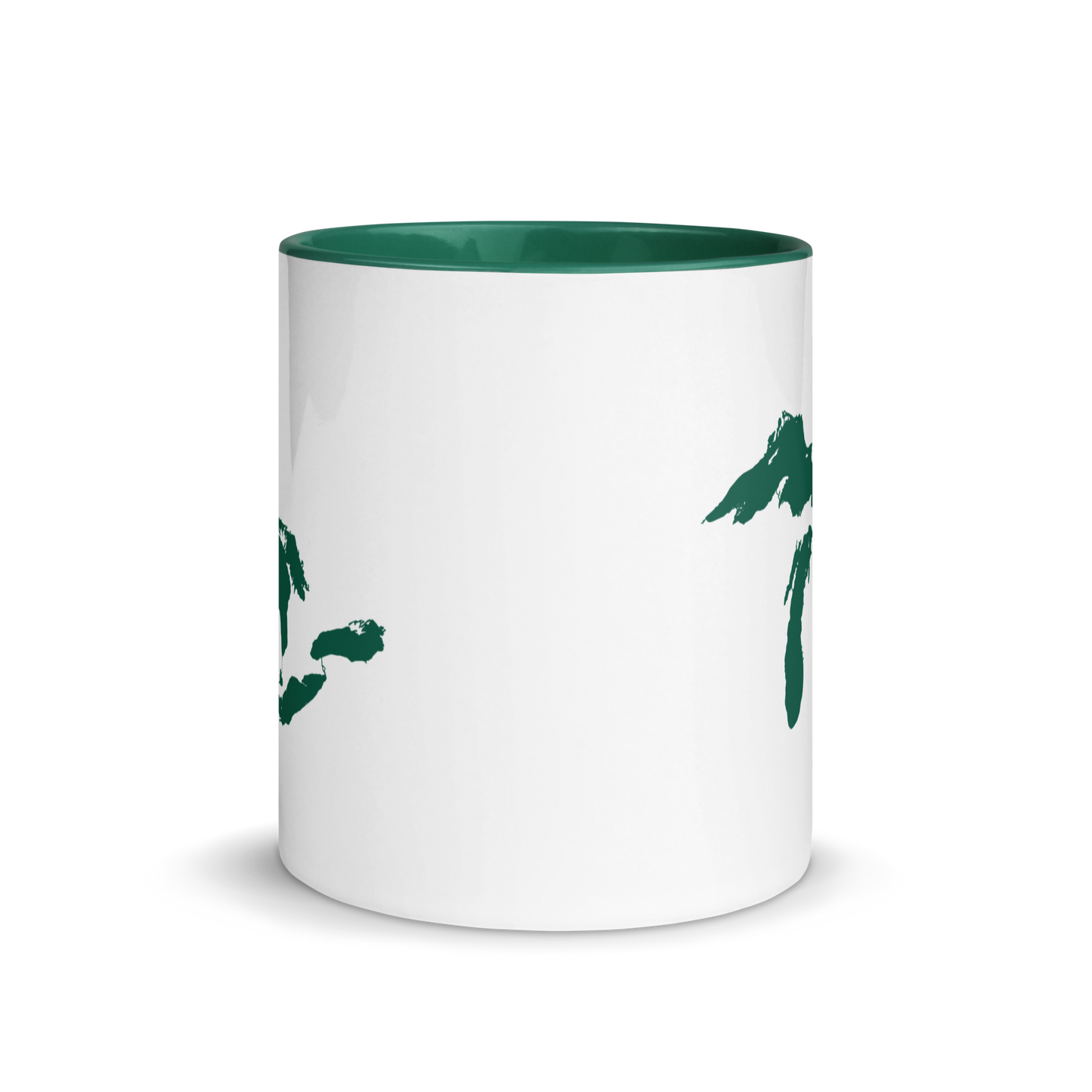 Great Lakes Mug | Color Accent - Dark Green