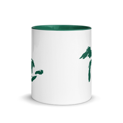 Great Lakes Mug | Color Accent - Dark Green