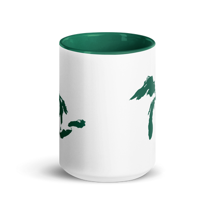 Great Lakes Mug | Color Accent - Dark Green