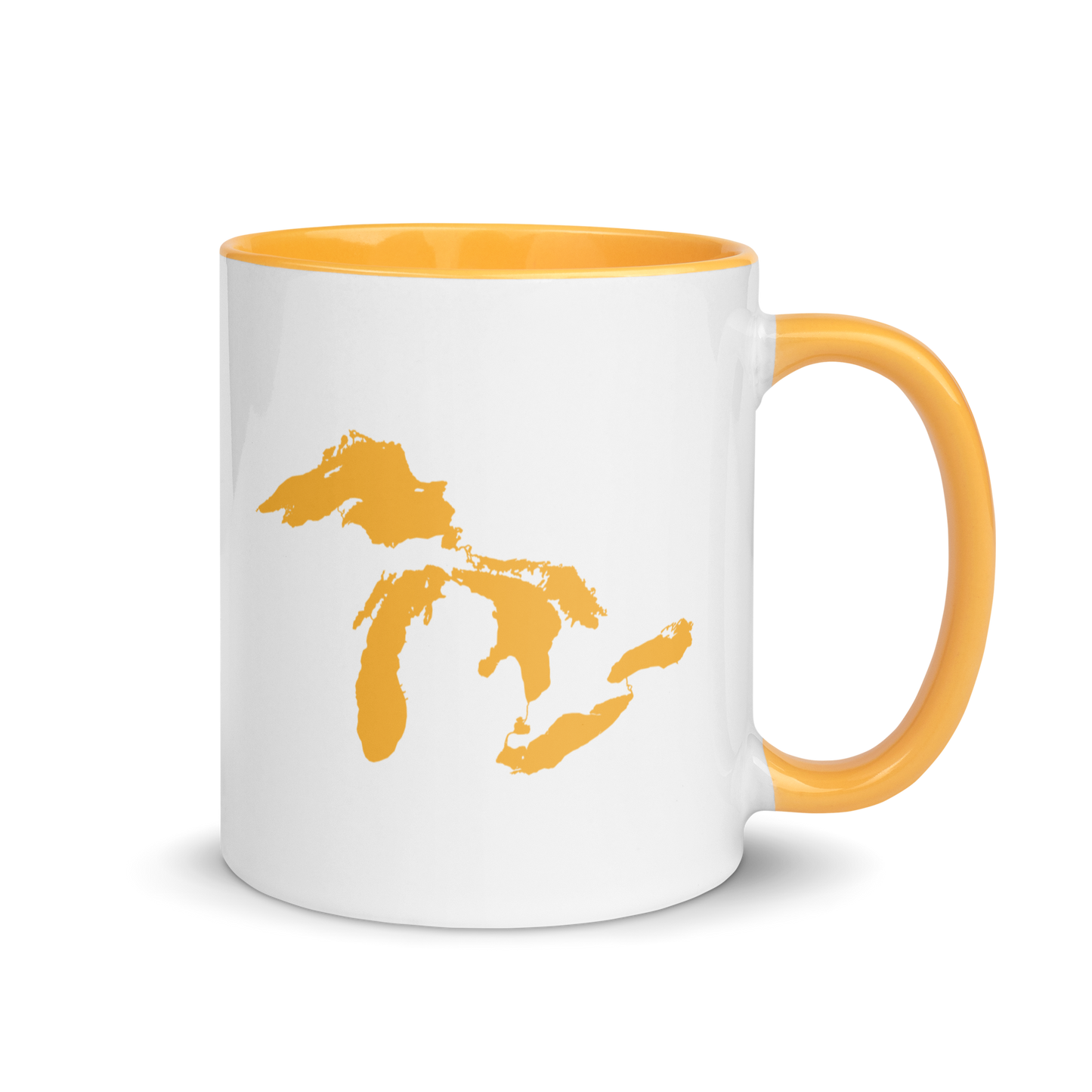 Great Lakes Mug | Color Accent - Gold