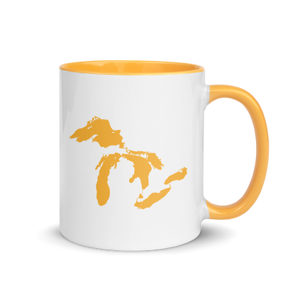 Great Lakes Mug | Color Accent - Gold