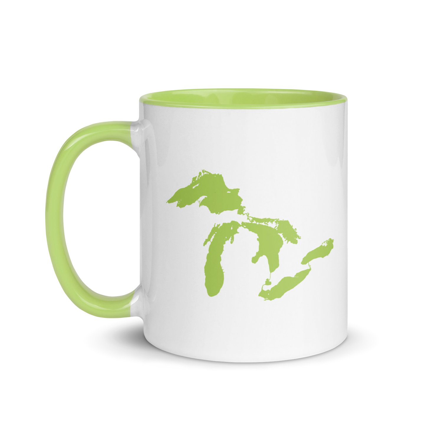 Great Lakes Mug | Color Accent - Green