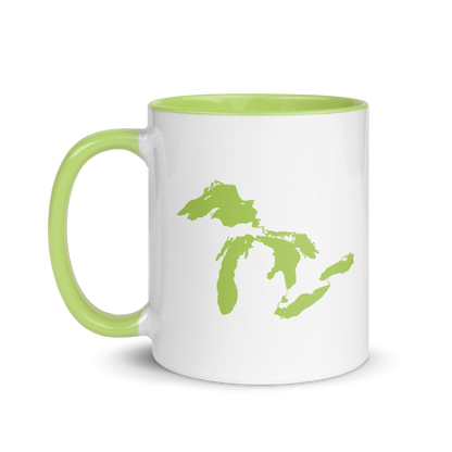 Great Lakes Mug | Color Accent - Green