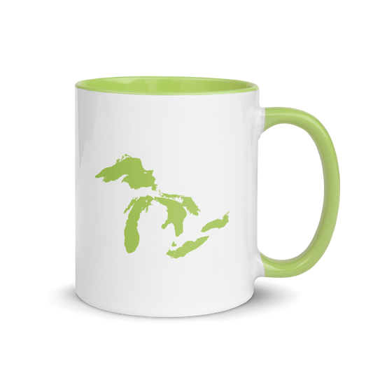 Great Lakes Mug | Color Accent - Green