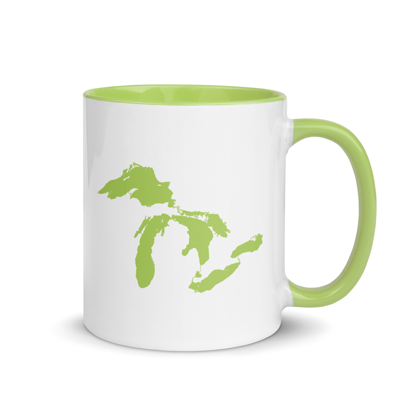 Great Lakes Mug | Color Accent - Green