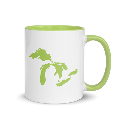 Great Lakes Mug | Color Accent - Green