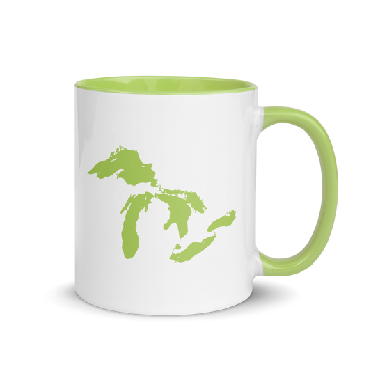 Great Lakes Mug | Color Accent - Green