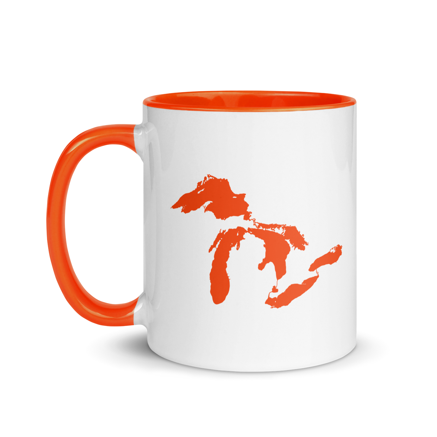 Great Lakes Mug | Color Accent - Orange