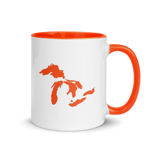 Great Lakes Mug | Color Accent - Orange