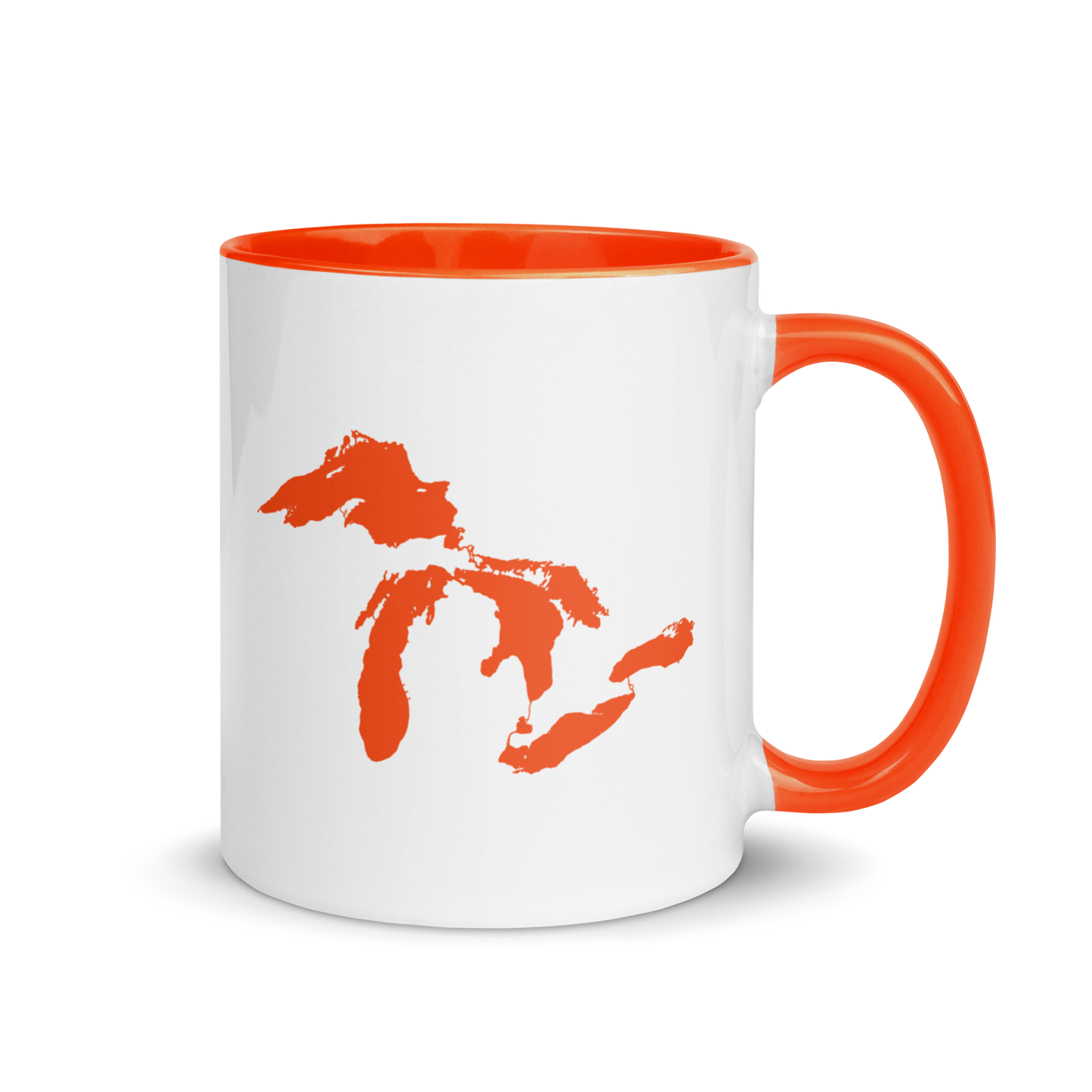 Great Lakes Mug | Color Accent - Orange