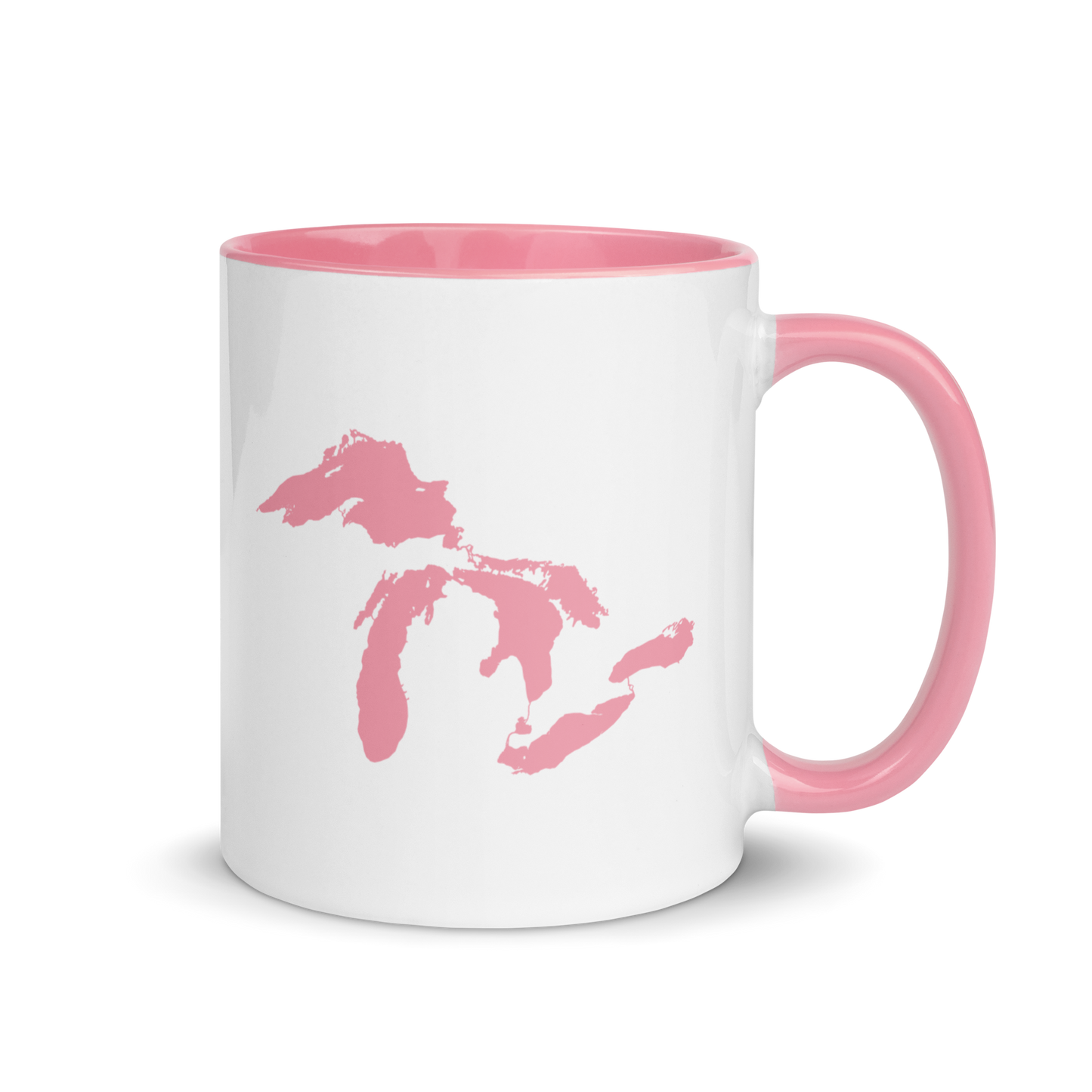 Great Lakes Mug | Color Accent - Pink