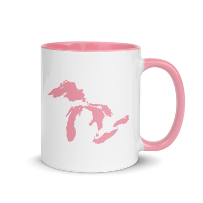 Great Lakes Mug | Color Accent - Pink