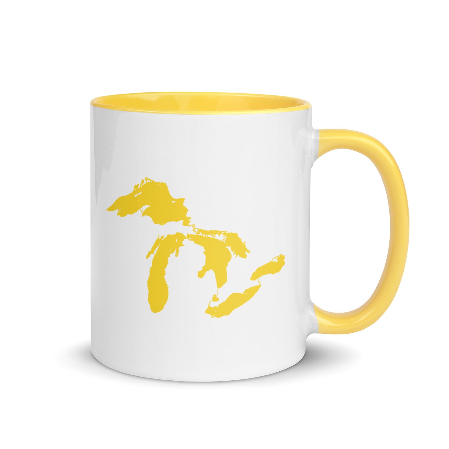 Great Lakes Mug | Color Accent - Yellow