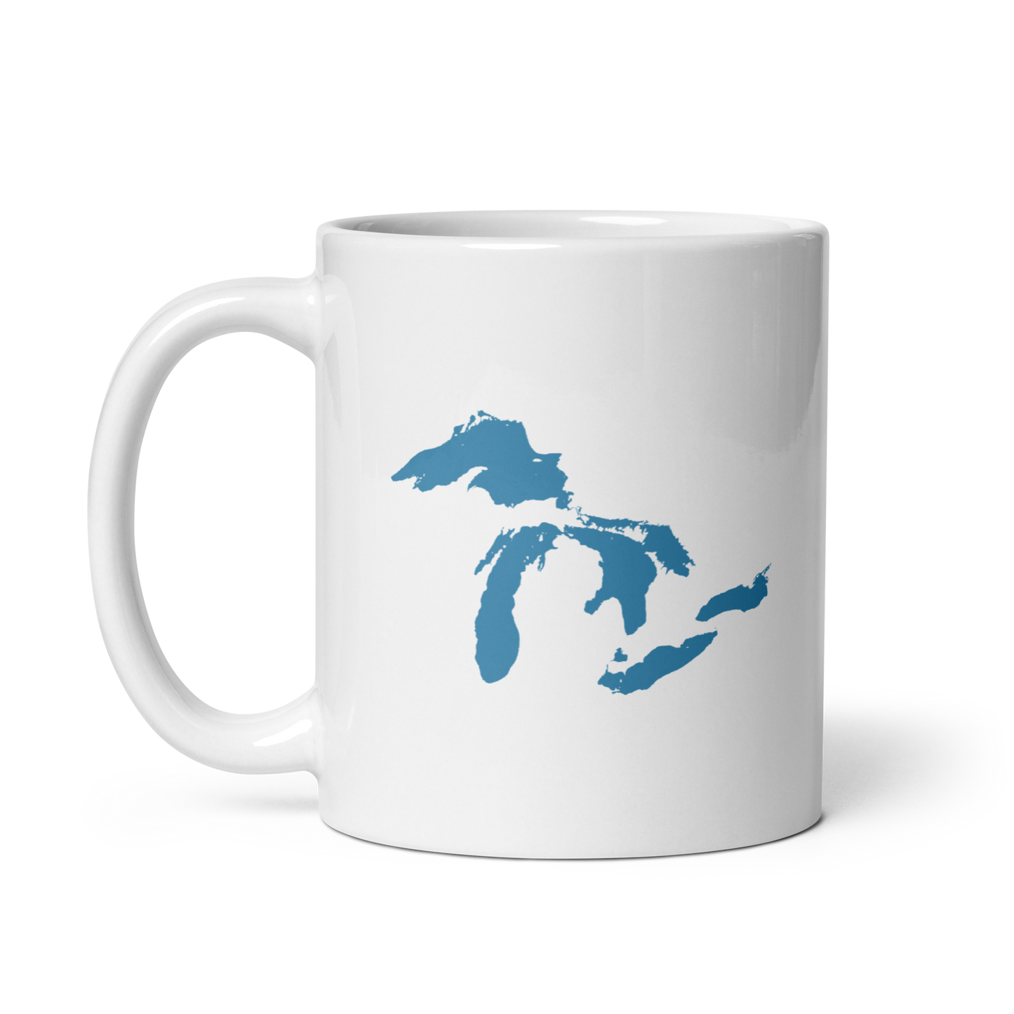 Great Lakes Mug (Lake Michigan Blue)