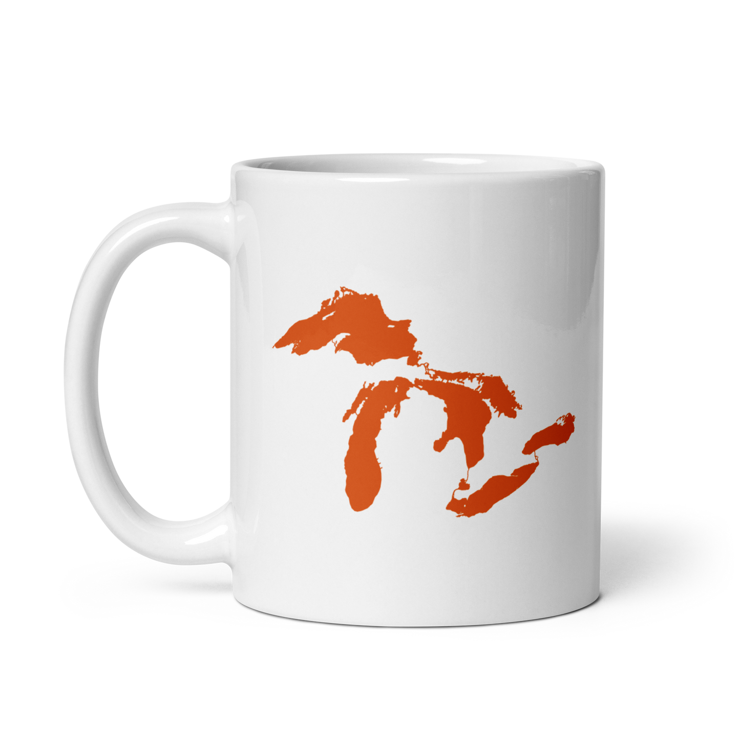 Great Lakes Mug (Maple Leaf Orange)