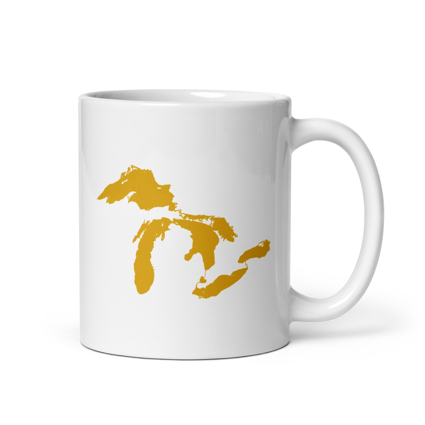 Great Lakes Mug (Gold)