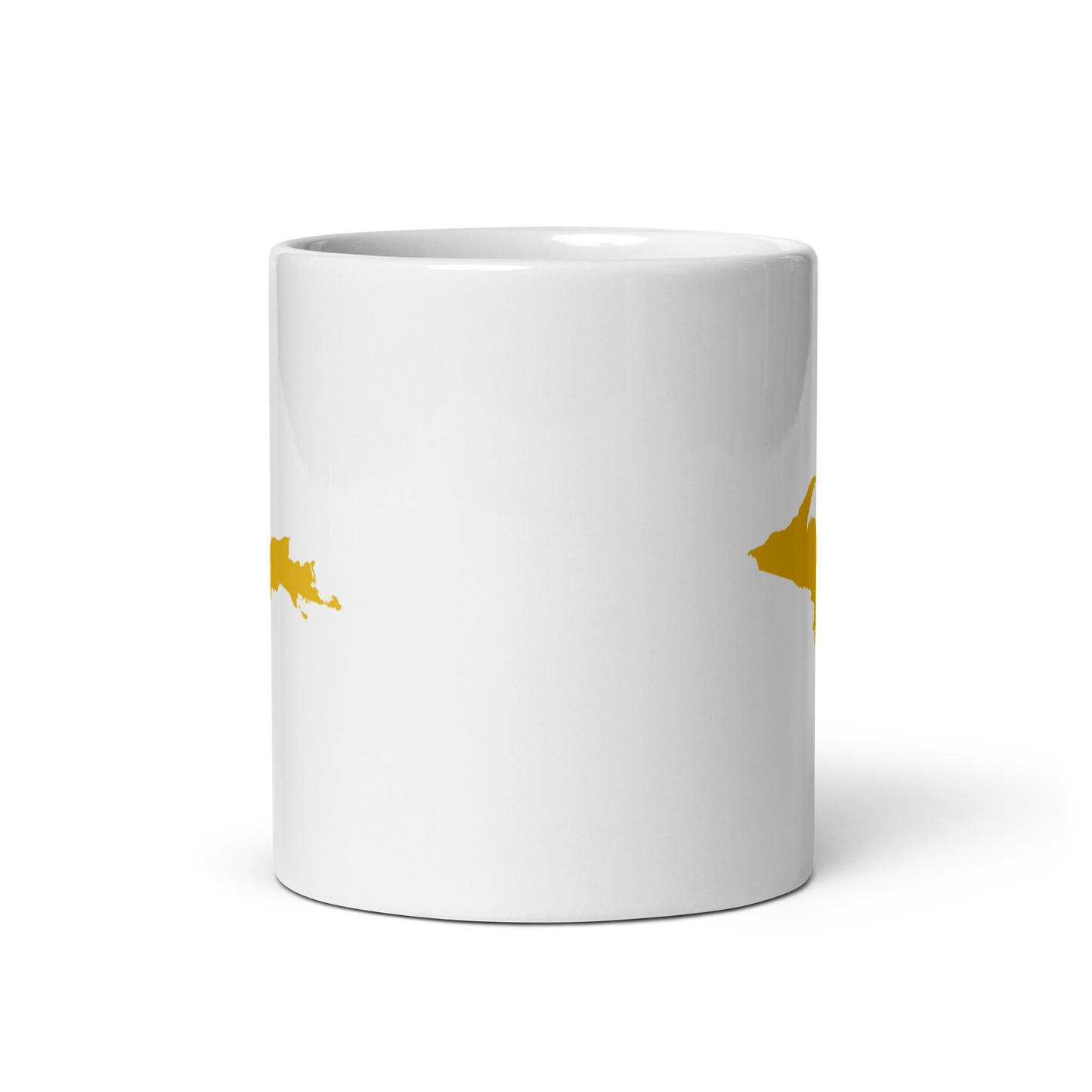 Michigan Upper Peninsula Mug (w/ Gold UP Outline)