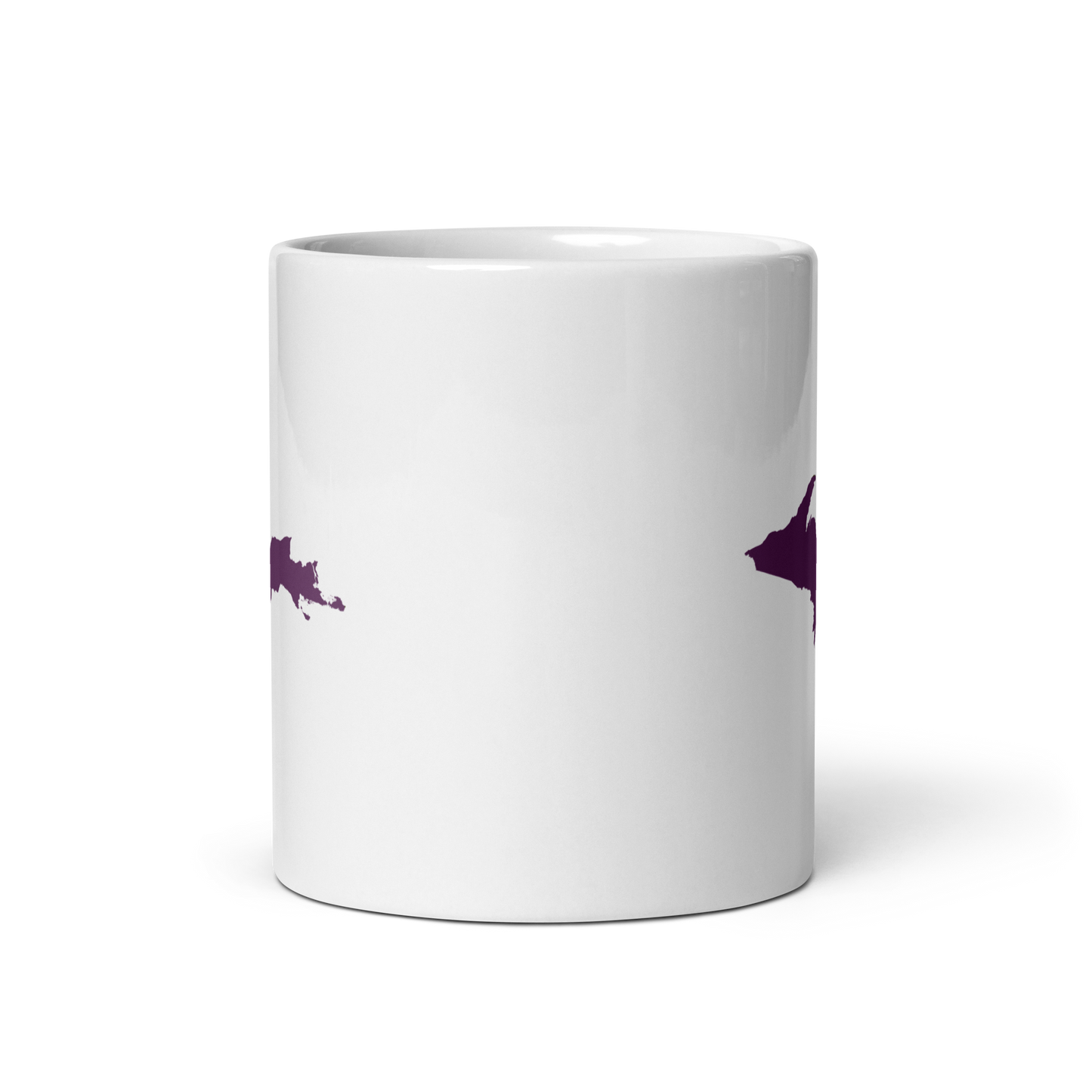 Michigan Upper Peninsula Mug (w/ Plum UP Outline)