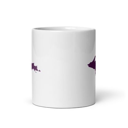 Michigan Upper Peninsula Mug (w/ Plum UP Outline)