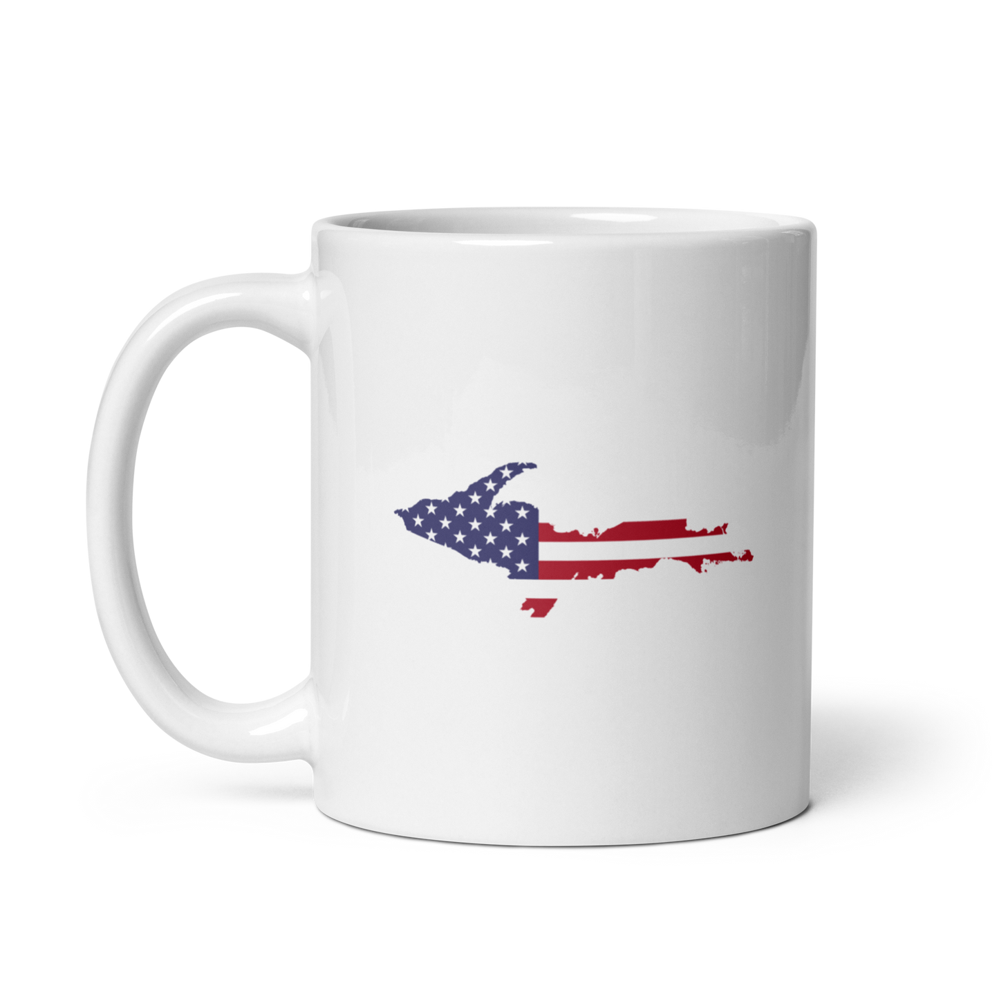 Michigan Upper Peninsula Mug (w/ UP USA Flag Outline)