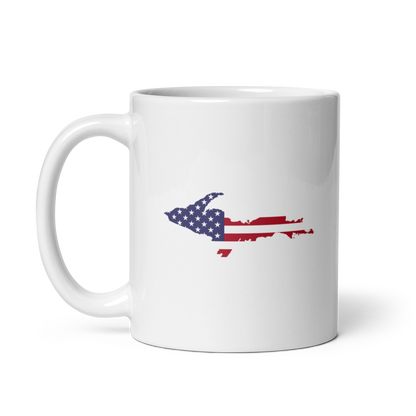 Michigan Upper Peninsula Mug (w/ UP USA Flag Outline)