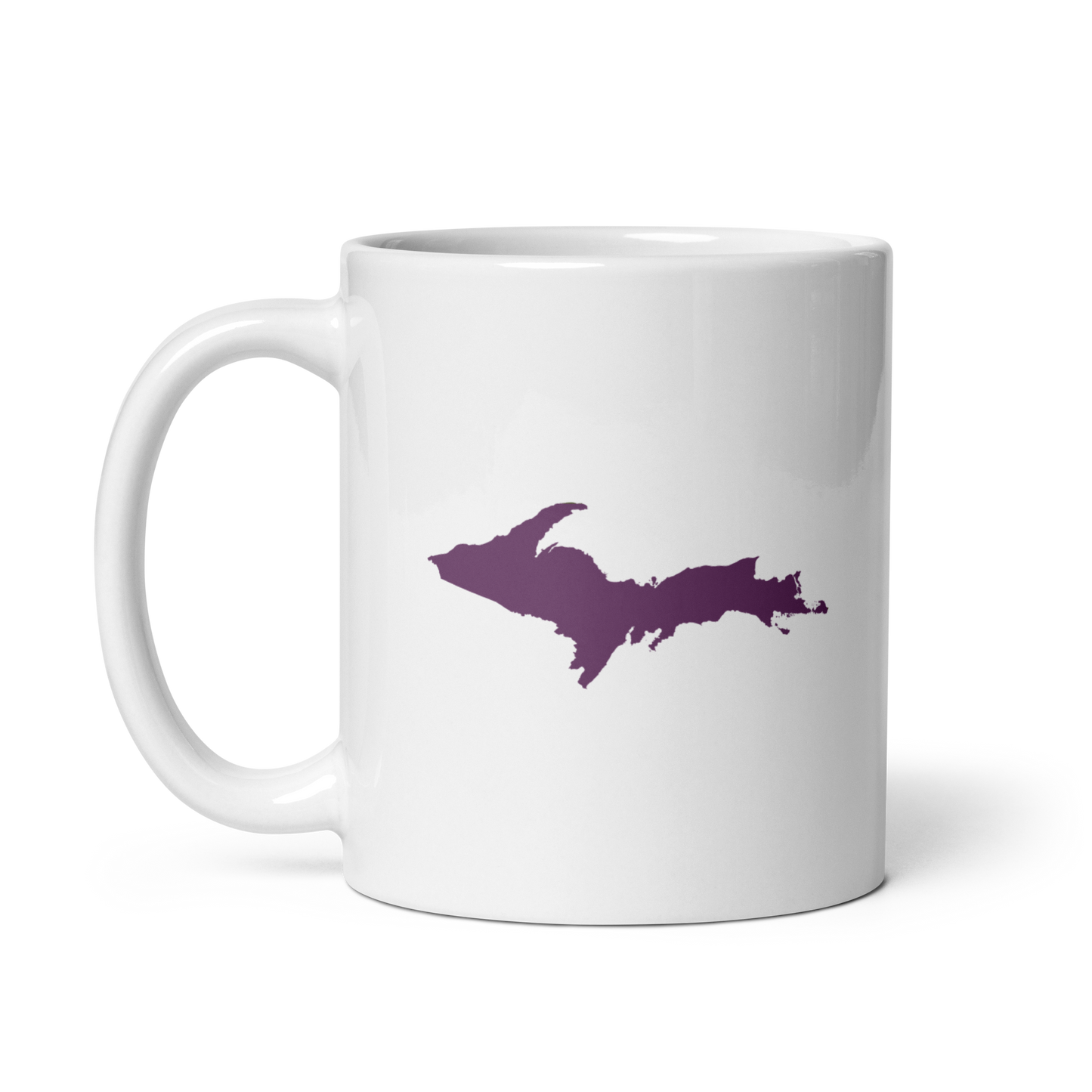 Michigan Upper Peninsula Mug (w/ Plum UP Outline)