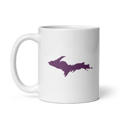 Michigan Upper Peninsula Mug (w/ Plum UP Outline)