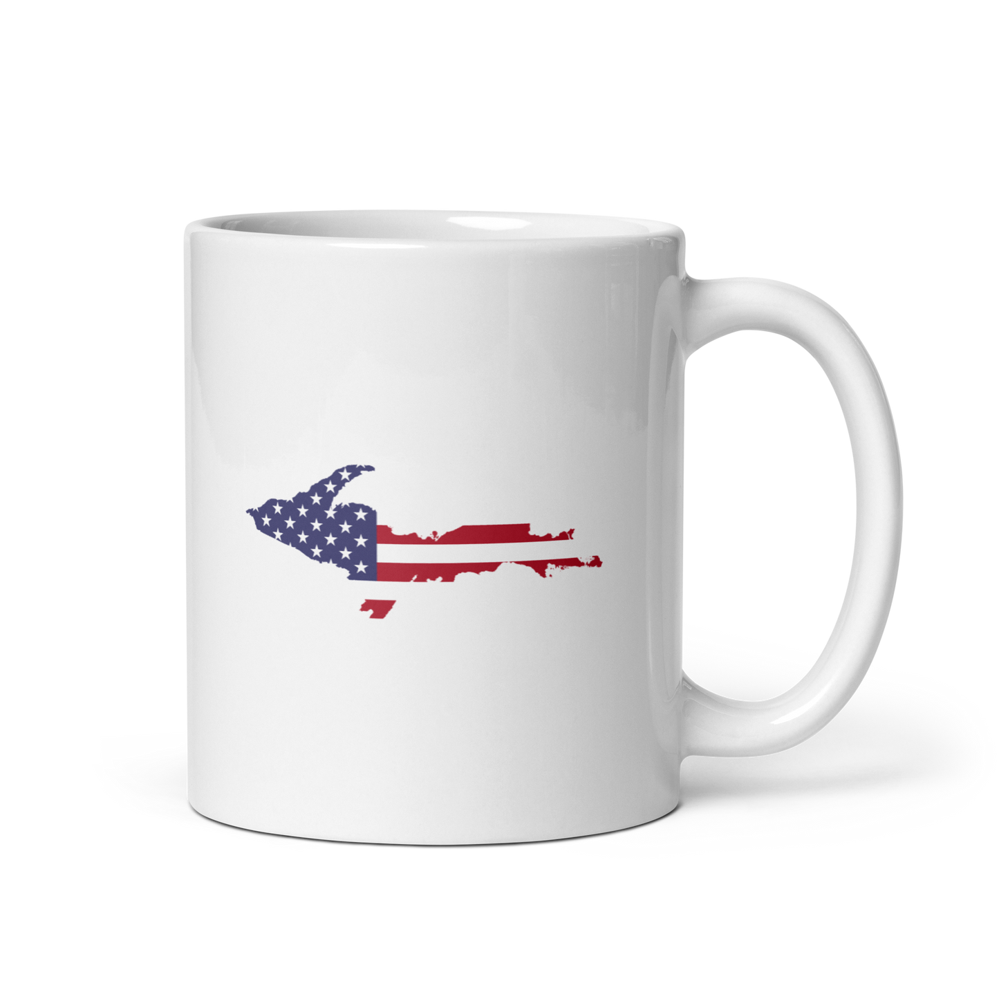 Michigan Upper Peninsula Mug (w/ UP USA Flag Outline)