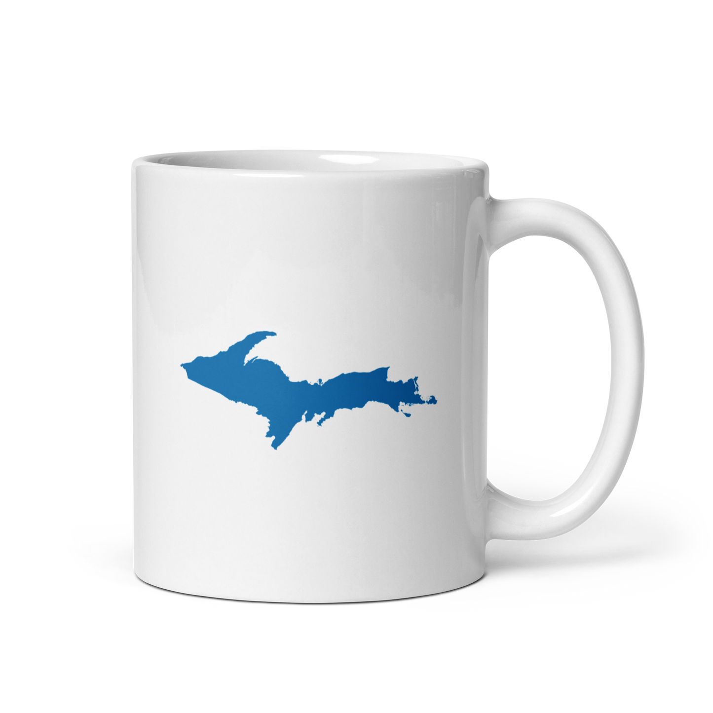 Michigan Upper Peninsula Mug (w/ Azure UP Outline)