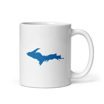 Michigan Upper Peninsula Mug (w/ Azure UP Outline)