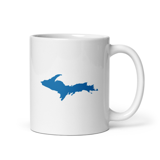 Michigan Upper Peninsula Mug (w/ Azure UP Outline)