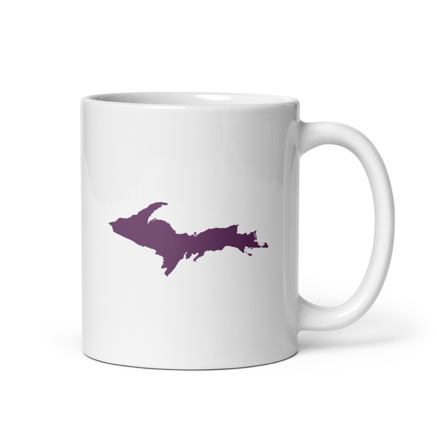 Michigan Upper Peninsula Mug (w/ Plum UP Outline)