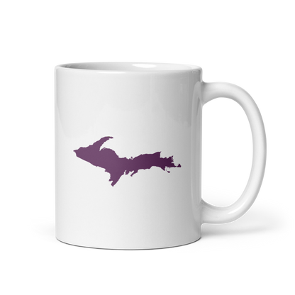 Michigan Upper Peninsula Mug (w/ Plum UP Outline)