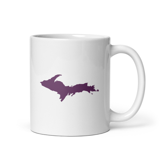 Michigan Upper Peninsula Mug (w/ Plum UP Outline)