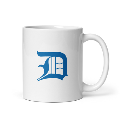 Detroit 'Old English D' Mug (Azure)