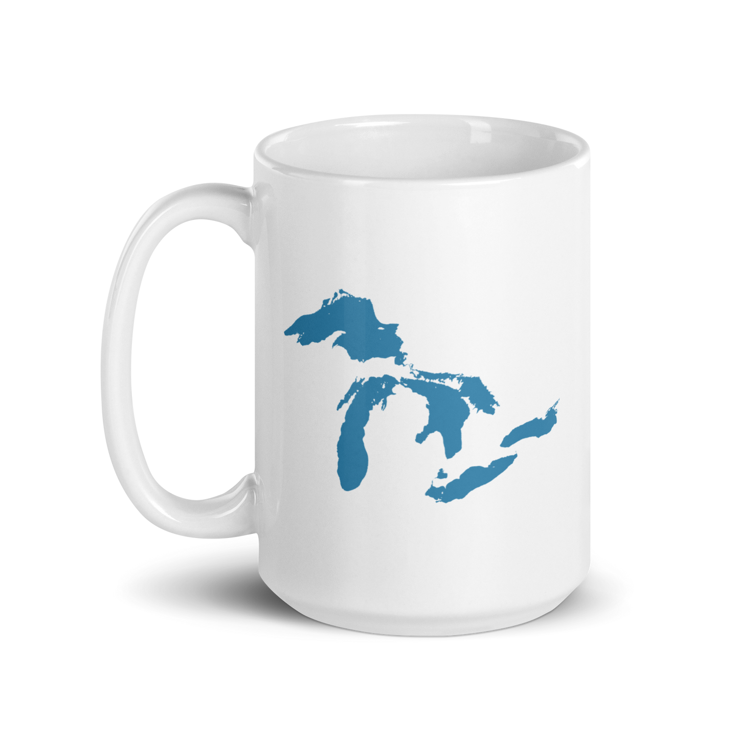Great Lakes Mug (Lake Michigan Blue)