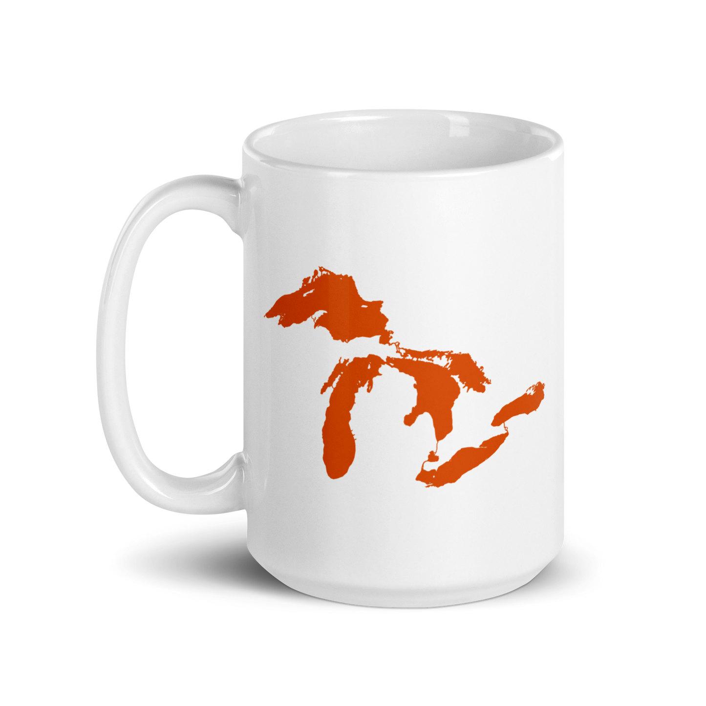 Great Lakes Mug (Maple Leaf Orange)