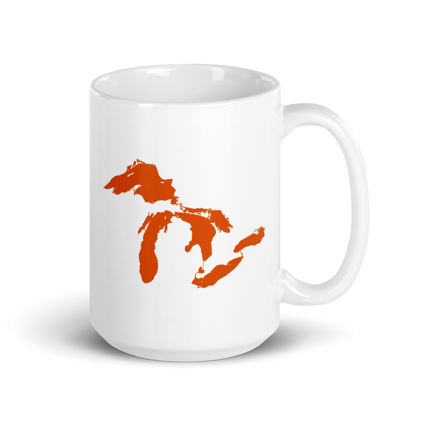 Great Lakes Mug (Maple Leaf Orange)