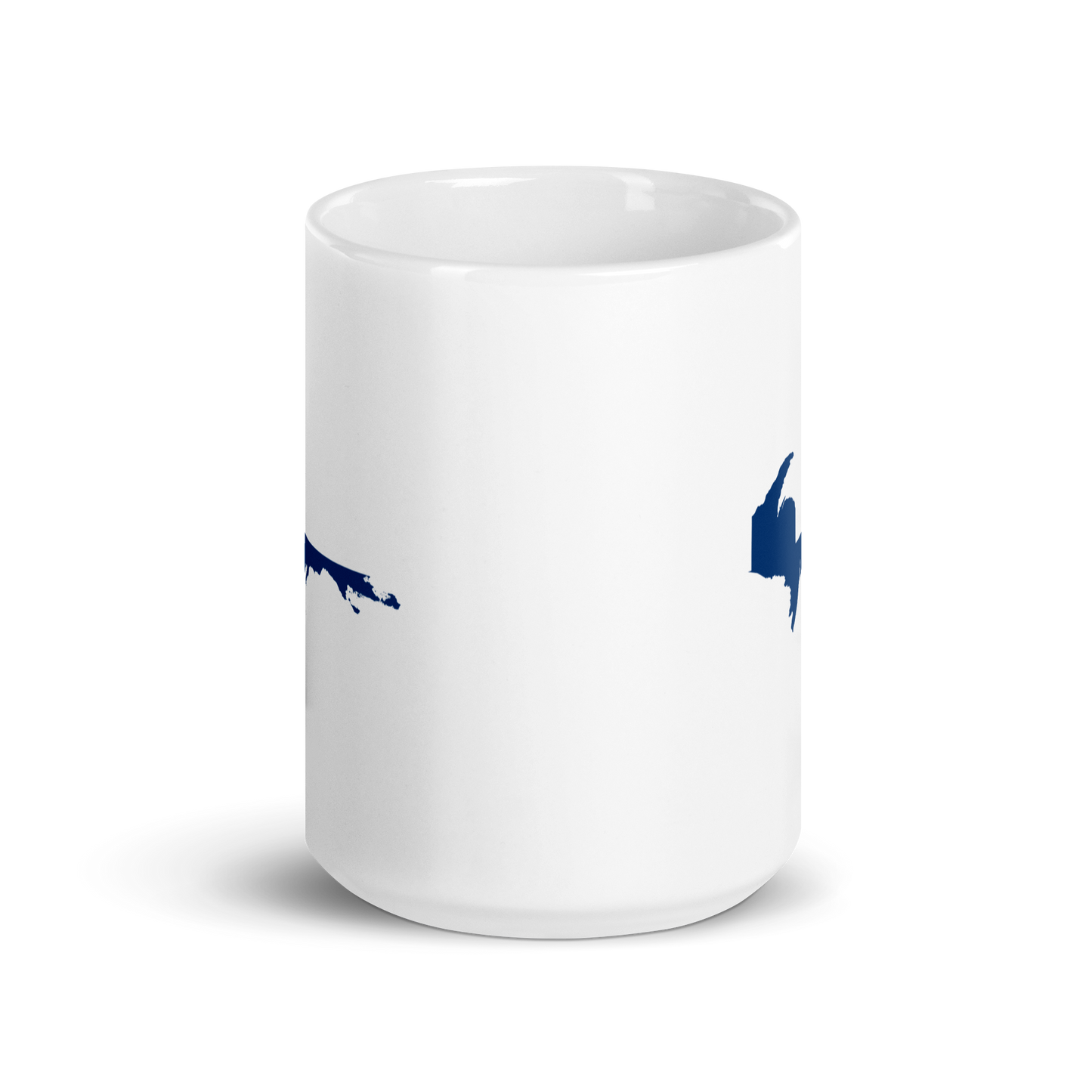 Michigan Upper Peninsula Mug (w/ UP Finland Flag Outline)