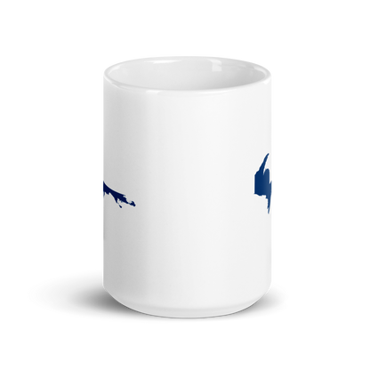 Michigan Upper Peninsula Mug (w/ UP Finland Flag Outline)