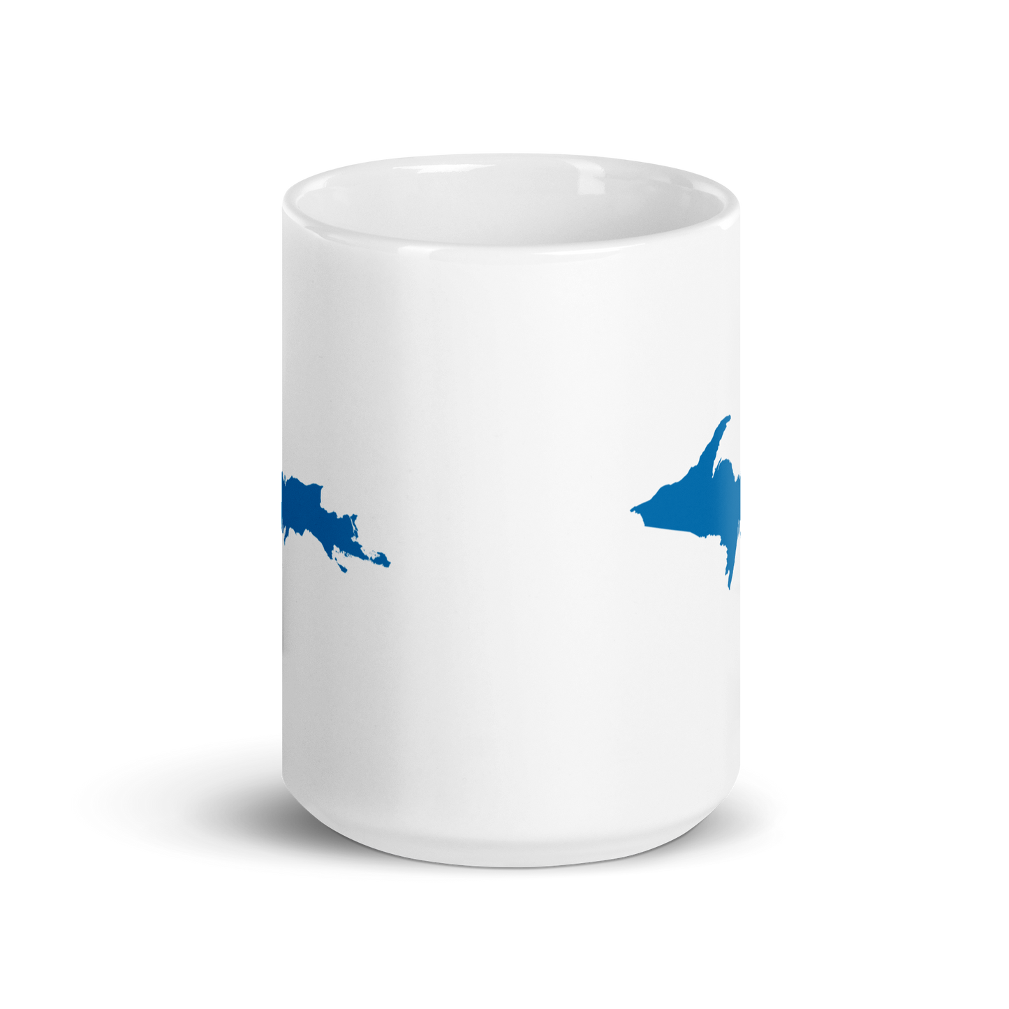 Michigan Upper Peninsula Mug (w/ Azure UP Outline)