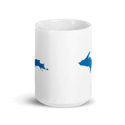 Michigan Upper Peninsula Mug (w/ Azure UP Outline)