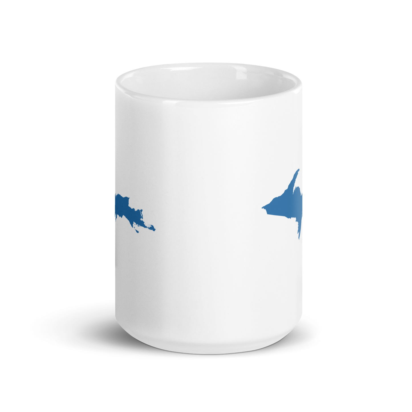 Michigan Upper Peninsula Mug (w/ Lake Superior Blue UP Outline)