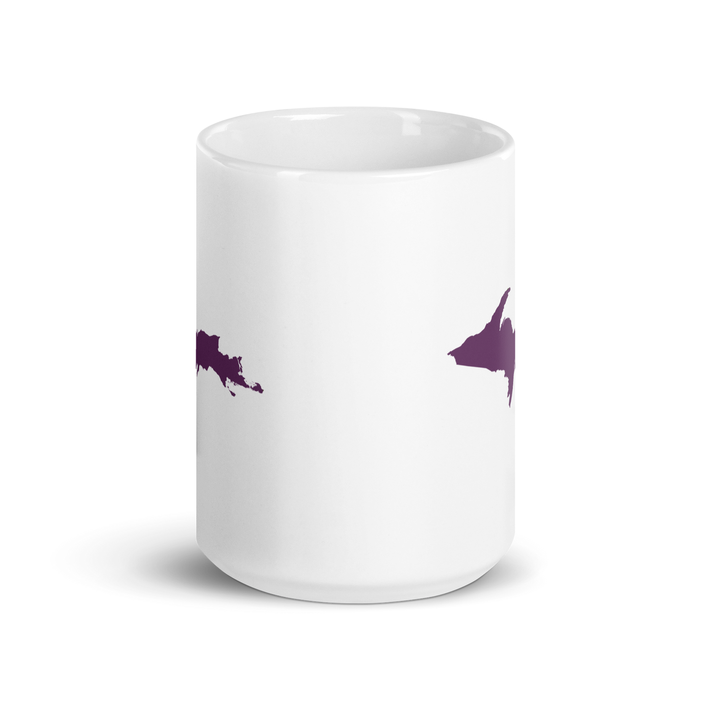 Michigan Upper Peninsula Mug (w/ Plum UP Outline)