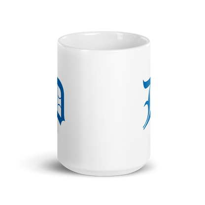 Detroit 'Old English D' Mug (Azure)