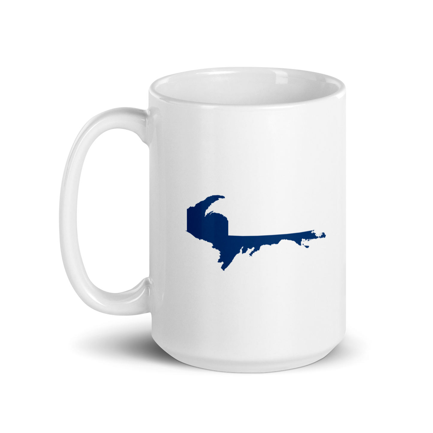 Michigan Upper Peninsula Mug (w/ UP Finland Flag Outline)